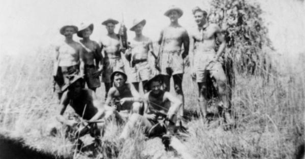 Ilustrasi Unit Khusus Z Australia yang piawai beraksi di belakang garis musuh (Australian War Memorial)