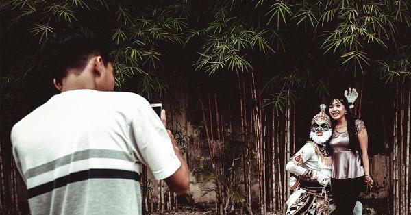 Ikhlas adalah bayaran yang didapat oleh Heri sang Hanoman. (Fernando Randy/Historia).