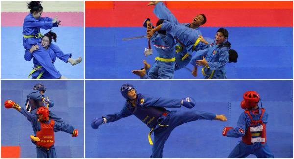 Kolase cabor vovinam di SEA Games 2011 (vovinam-vietvodao.com)
