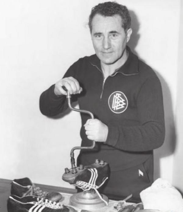 Adi Dassler. (Amber J. Keyser, Sneaker Century: A History of Athletic Shoes).