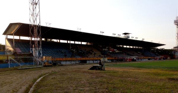 Tampak dalam Stadion Andi Mattalatta, di mana mulanya merupakan peternakan sapi milik Belanda (Foto: Randy Wirayudha/HISTORIA)