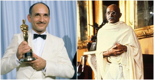 Piala Oscar yang diraih Ben Kingsley atas perannya di biopik Gandhi (Columbia Pictures/oscars.org)