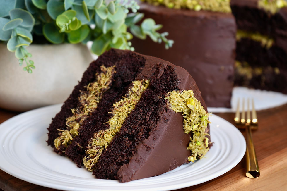 Dubai Chocolate Cake