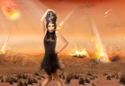 Werbefotografie Kometenhagel