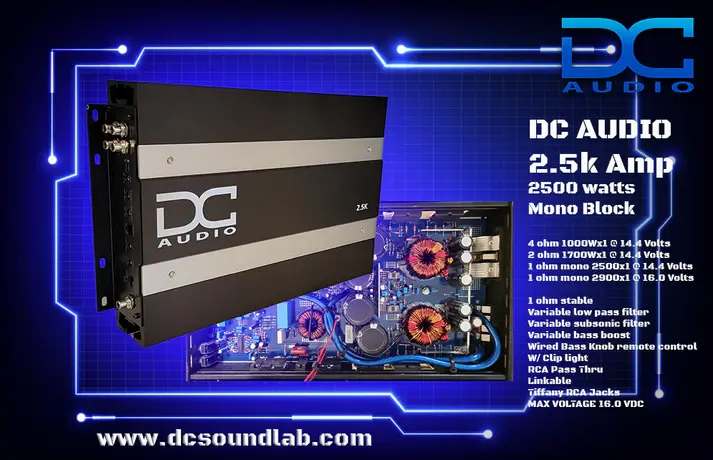 Thumbnail: 2.5k 2500 watt Mono Block Amplifier