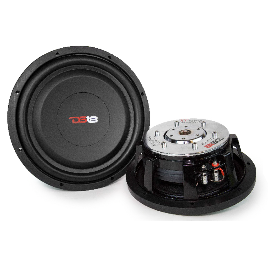 DS18 SHALLOW MOUNT SW10D4 10″ Subwoofer