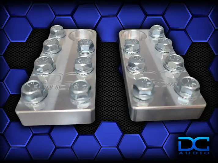Thumbnail: 7FLT-ALU 7 Lug Aluminum Battery terminals (bolt down style)