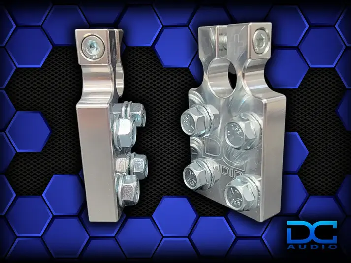 Thumbnail: TM-SAE-4FLT-ALU SAE Clamp battery terminals