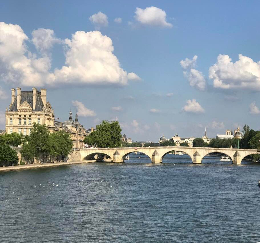 Paris, france, river, seine, history bridge