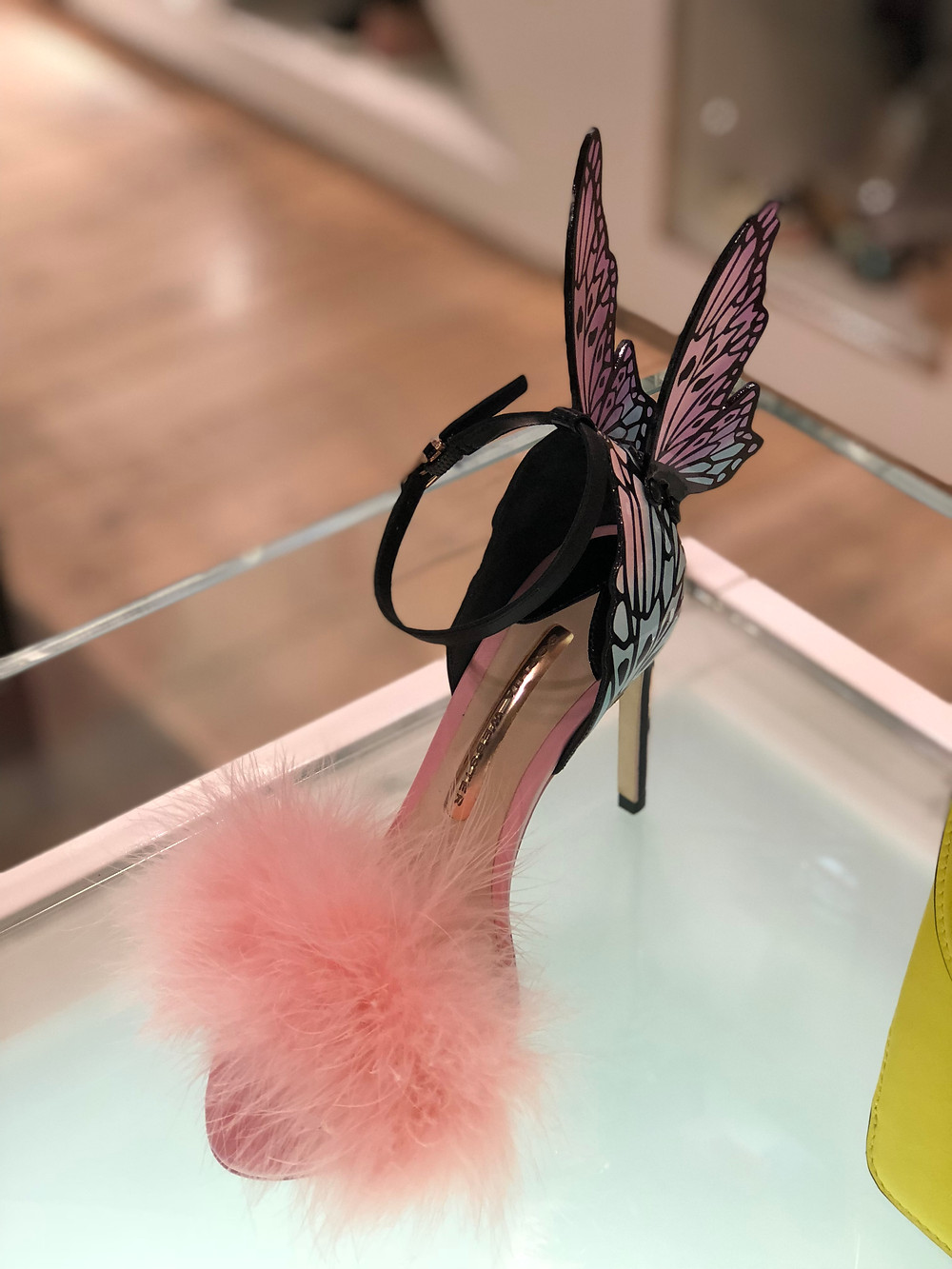 Designer shoes, Swarovski, crystal, shoes, high end, Paris, France, shopping