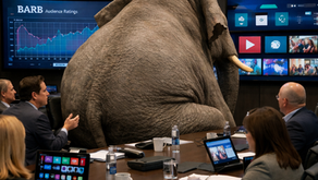 A Management Consultant in Television Network Boardroom