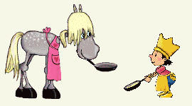 der kleine König pfannkuchen gif