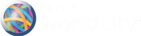 Pride World City Logo White