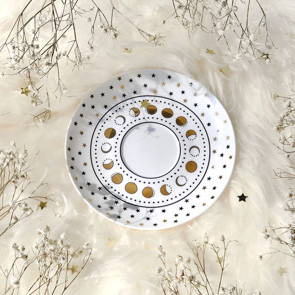 Thumbnail: Stay Wild Moon Child Teacup & Saucer 🇦🇺