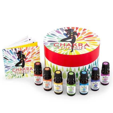 Plant Therapy Chakra Synergy Essential Oil Set (2 sizes) 🇺🇸