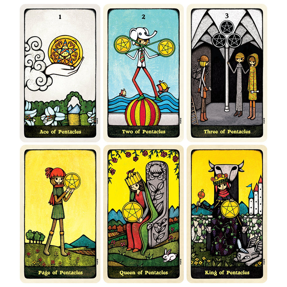 Delos Tarot (2nd Edition with Border) | Love.Magic.Sparkles