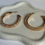 Thumbnail: Fish Net Gold Hoops