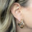 Thumbnail: Silver twirl Earring