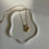 Thumbnail: Bubble Letter Necklace - Gold
