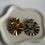 Thumbnail: Pleated Gold earrings