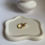 Thumbnail: Half Pear Gold Ring