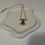 Thumbnail: Bubble Letter Necklace - Gold