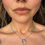 Thumbnail: Abstract Silver Necklace