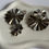 Thumbnail: Pleated Silver earrings