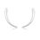 Thumbnail: String Silver Earrings