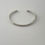 Thumbnail: Thin Silver Bracelet