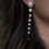 Thumbnail: Pearl Chain Earrings