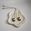 Thumbnail: Bubble Letter Necklace - Gold