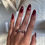 Thumbnail: 2 Dots Silver Ring