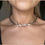 Thumbnail: Twisted Collar Silver Necklace