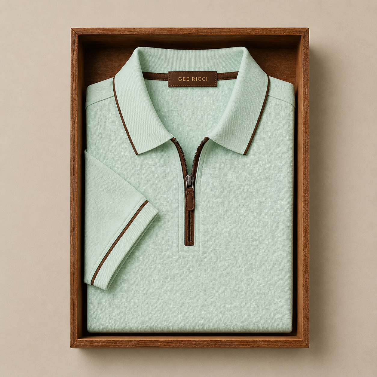 Mint Riviera Performance Polo