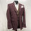 Thumbnail: A Burgundy Italian Blazer made in italy