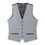 Thumbnail: Frost Grey Birdseye Waistcoat