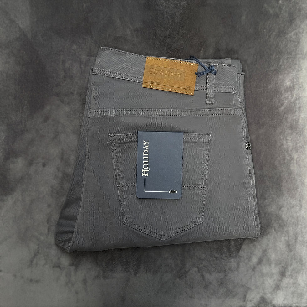 Thumbnail: Holiday - Grey Panama Jeans