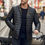 Thumbnail: Noir Square Quilted Leather Jacket