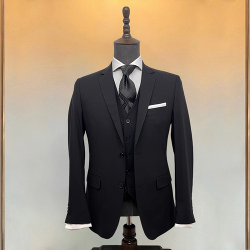 J. 3 pcs suit set black main image 0