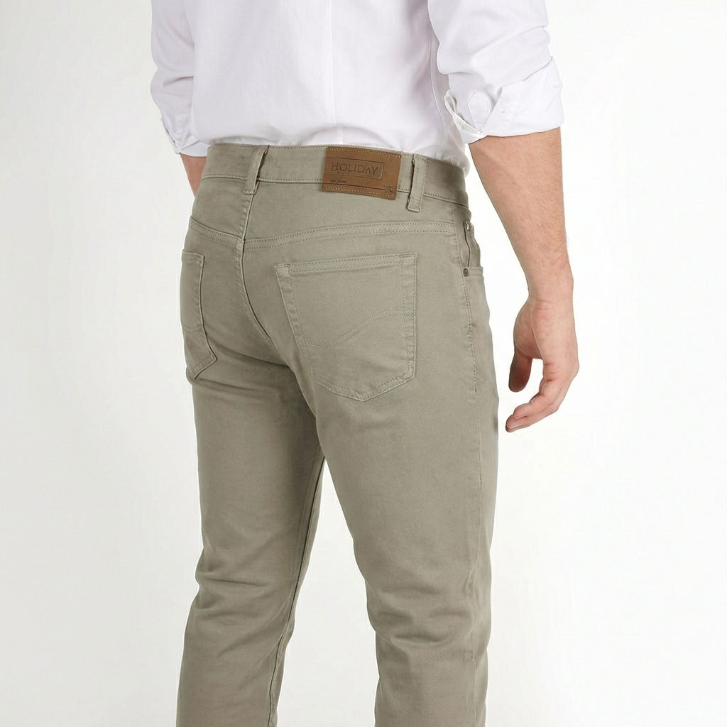 Holiday - Beige Panama Jeans