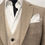 Thumbnail: Beige Herring-Bone Blazer