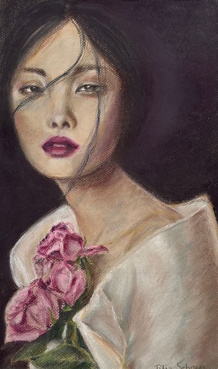 Korean fashion model Jihye Park