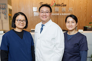 Podiatry clinic in Brooklyn, New york, showcasing three of the drs