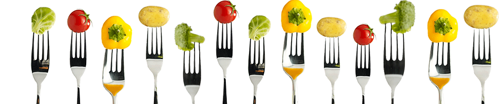 Healthy food forks