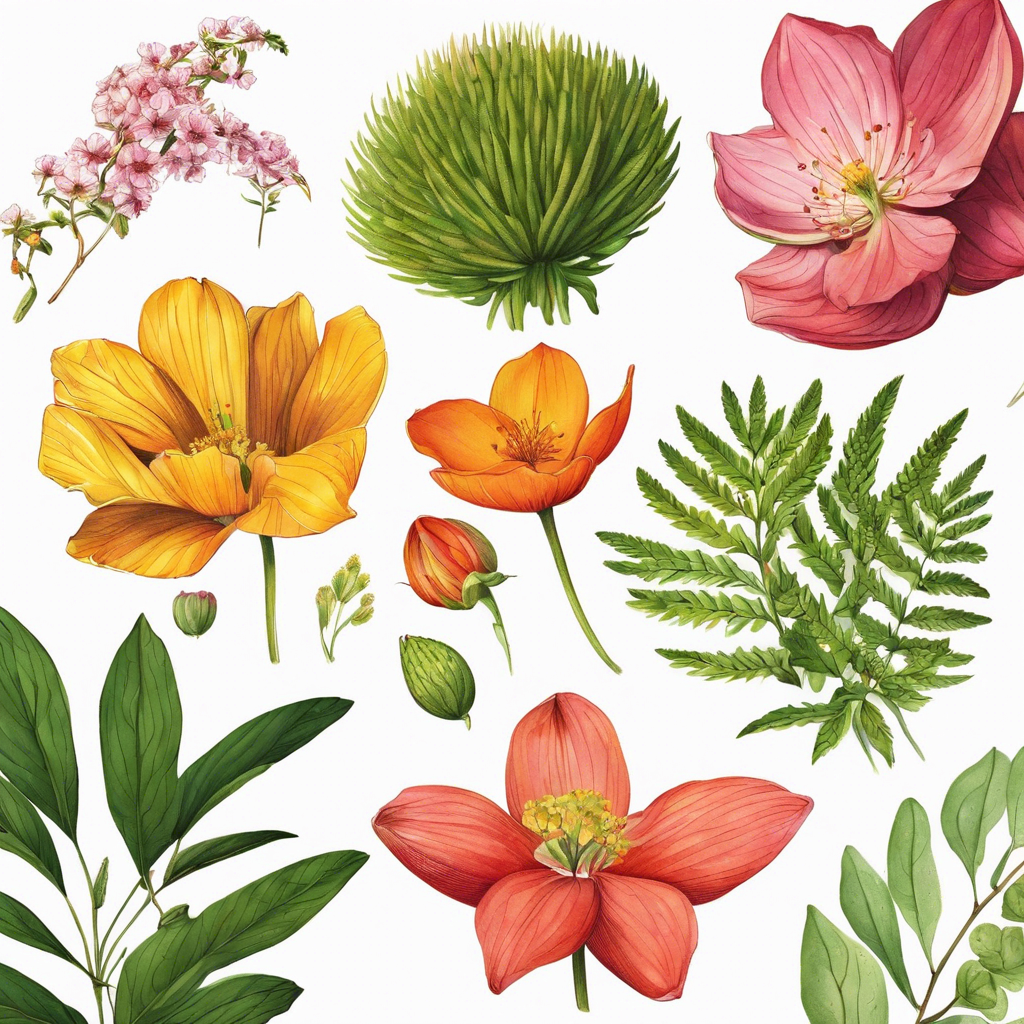 Botanical Illustration Print Set