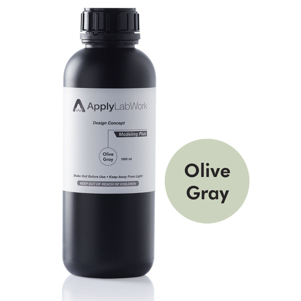 Фотополимерная смола Applylabwork Modeling Plus Olive Gray купить в Украине, цена