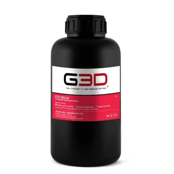 Фотополимерная смола G3D STD Red-M купить в Украине, цена