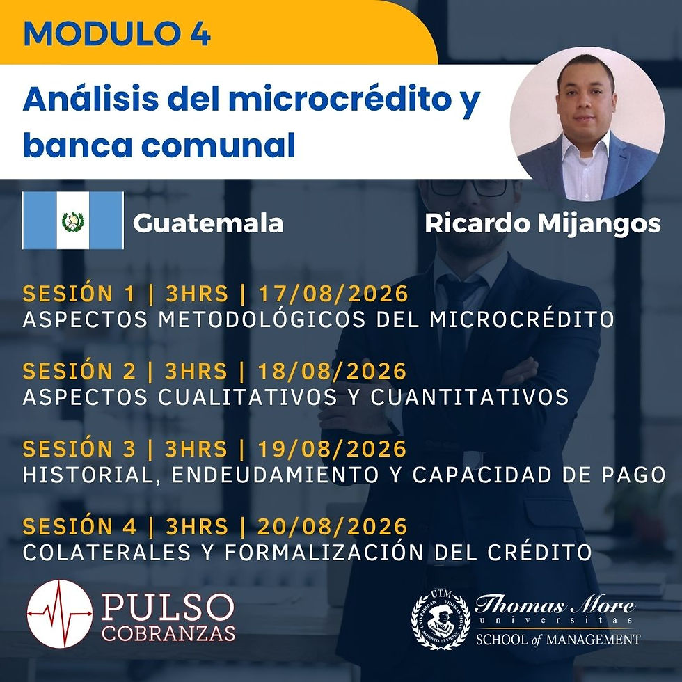 Miniatura: Programa de Estudios en Análisis de Crédito Multidisciplinario