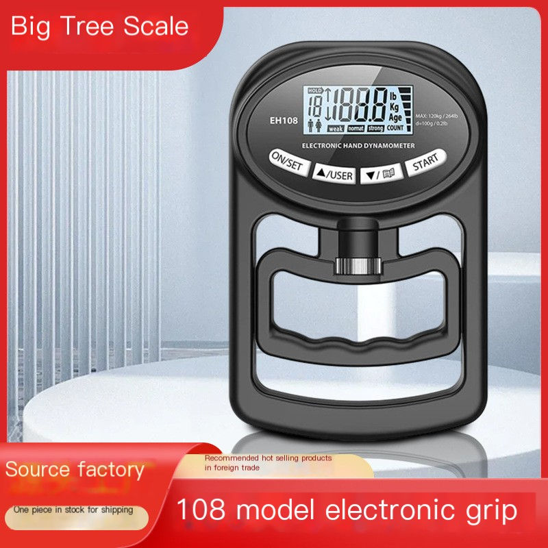 Adjustable Electronic Grip Strength Tester for Fitness